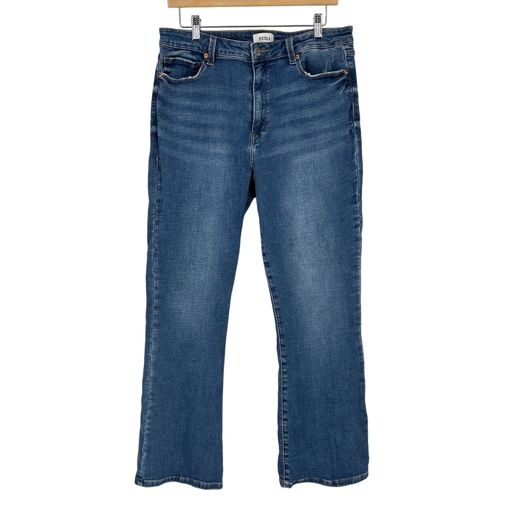 Pistola Denim Krista Jeans Women's Size 32 Blue Wash Bootcut Style‎